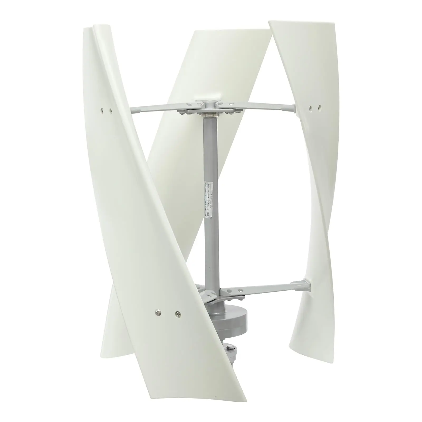 

Wind Turbine Generator Kit, 100W Vertical Wind Turbine Power Generator Kit Wind System for Marine, Rv, Home, Hybrid Solar Wind S