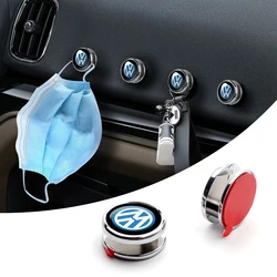 Car Hooks Interior Storage Holder Hook Auto Accessories For Volkswagen VW R Line Golf 6 7 8 Passat Polo Jetta MK4 Touran