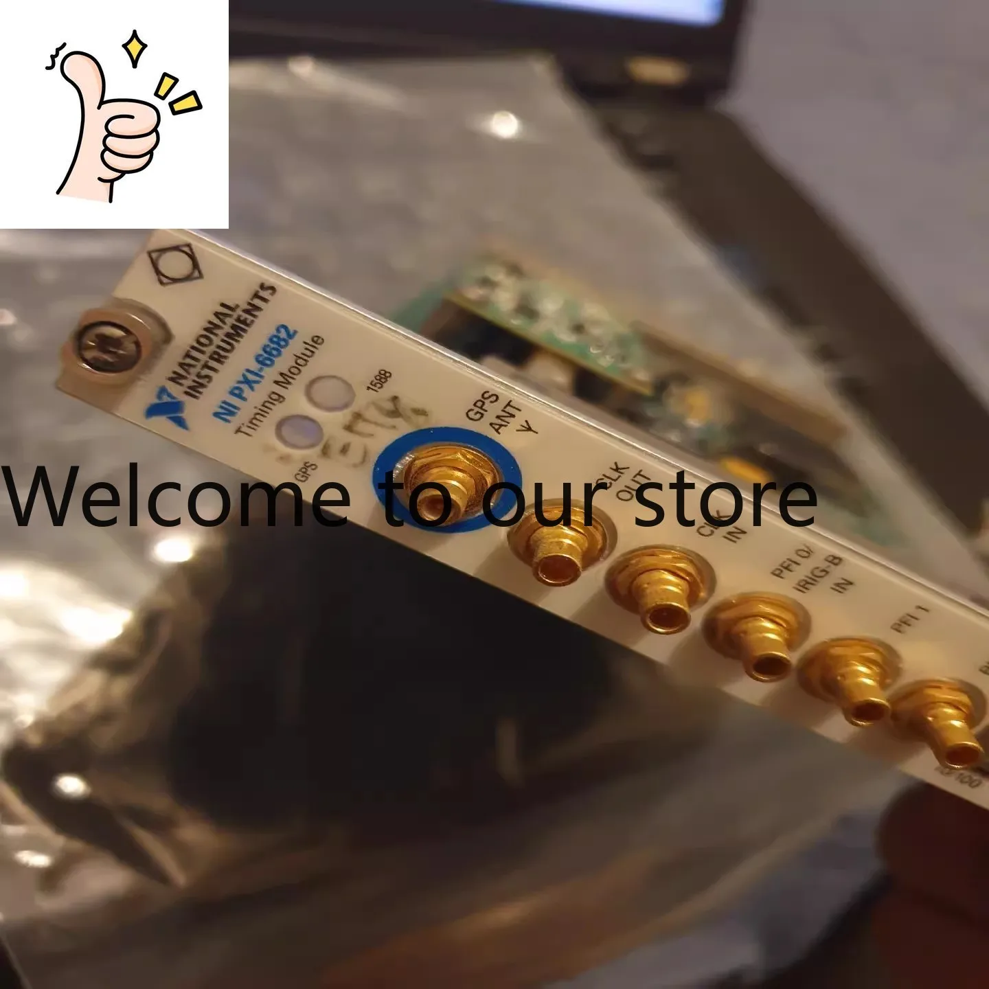 American NI PXI-6682 Gps Clock Module Reference Acquisition Card, New Quality