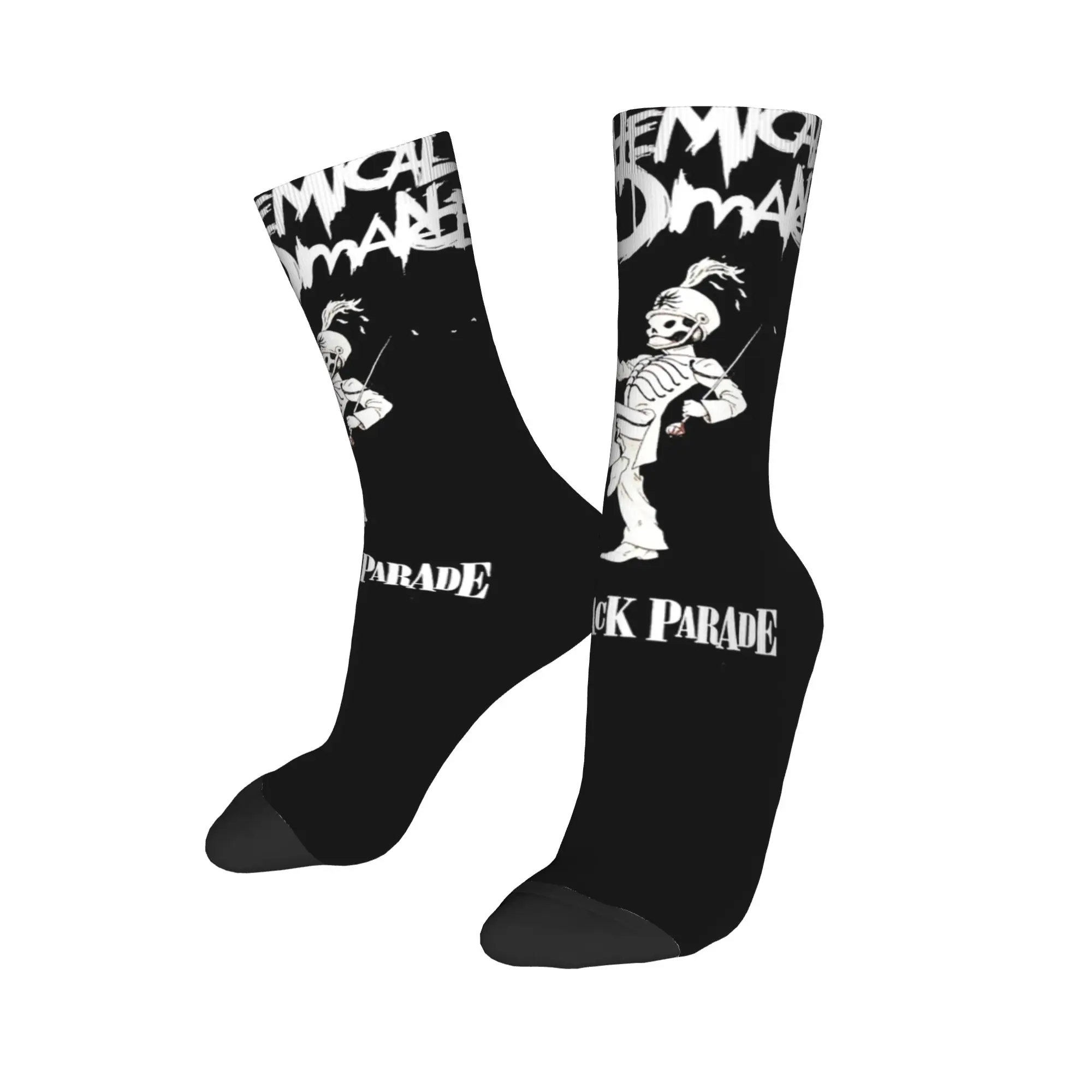 

Winter Warm Retro Men's Women's My Chemical Romance Socks Non-slip Crew Socks