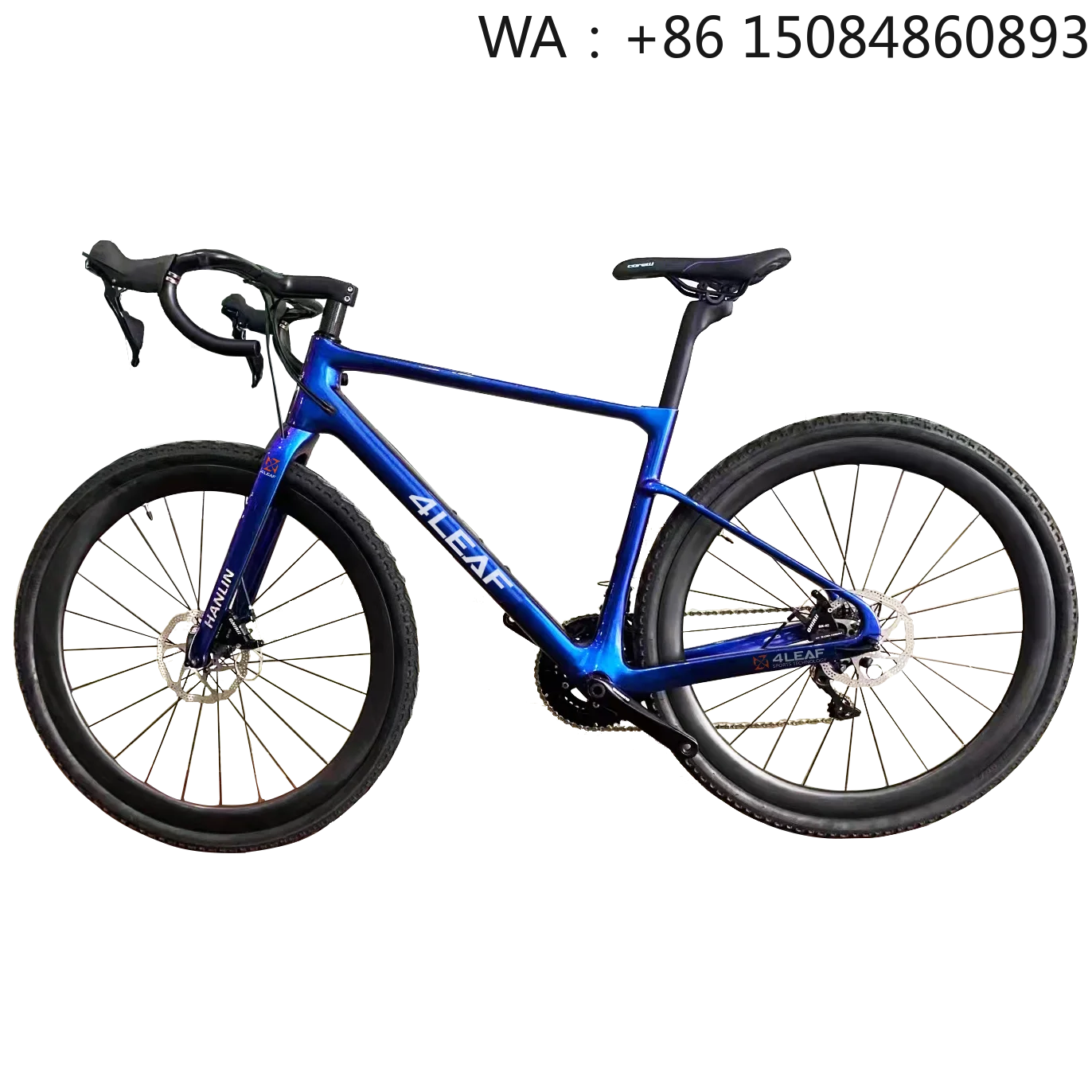 700C Hardtail Carbon Gravel Bike, Carbon Fiber Material, 22 Speed System, 700x45C Tire Hydraulic Brake Bicycle