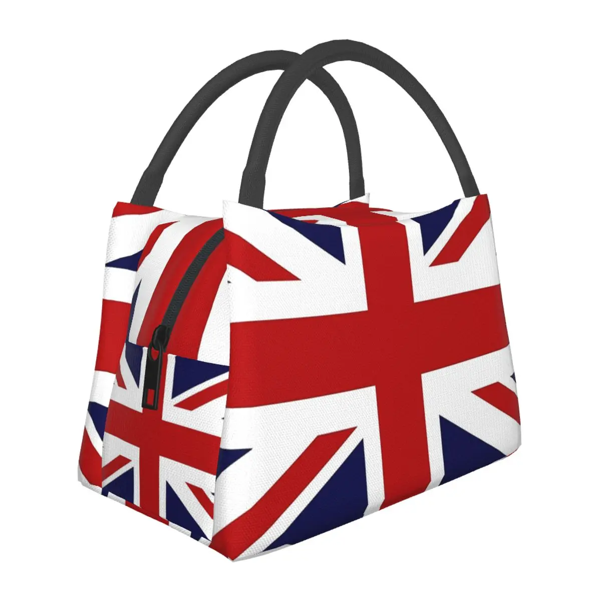 Union Jack Flag Of The UK Lunch Bags Insulated Bento Box Waterproof Lunch Tote Picnic Bags for Woman Kids Work