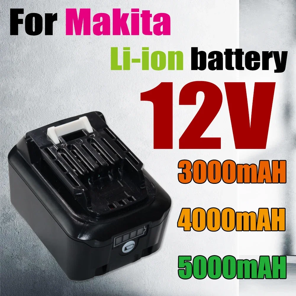 สำหรับ Makita แบตเตอรี่โทรศัพท์ลิเธียม12โวลต์197390-1 BL1015 1973901 BL1021B BL1041B BL1015B BL1020B BL1040B 6000มิลลิแอมป์ต่อชั่วโมง Li-แบตเตอรี่โทรศัพท์