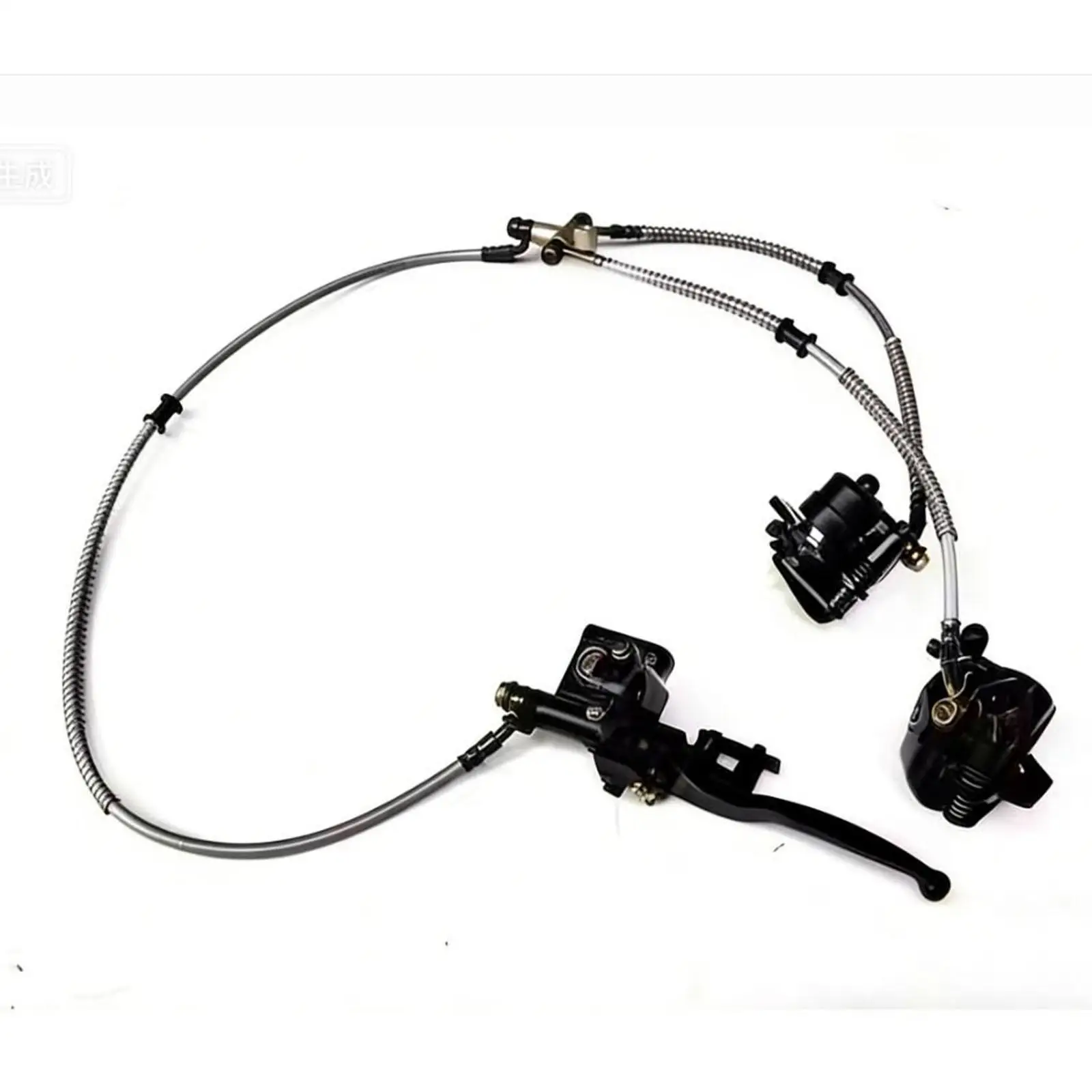 

Front Brake Master Cylinder Caliper Kit Easy Installation for Golf Cart Quad