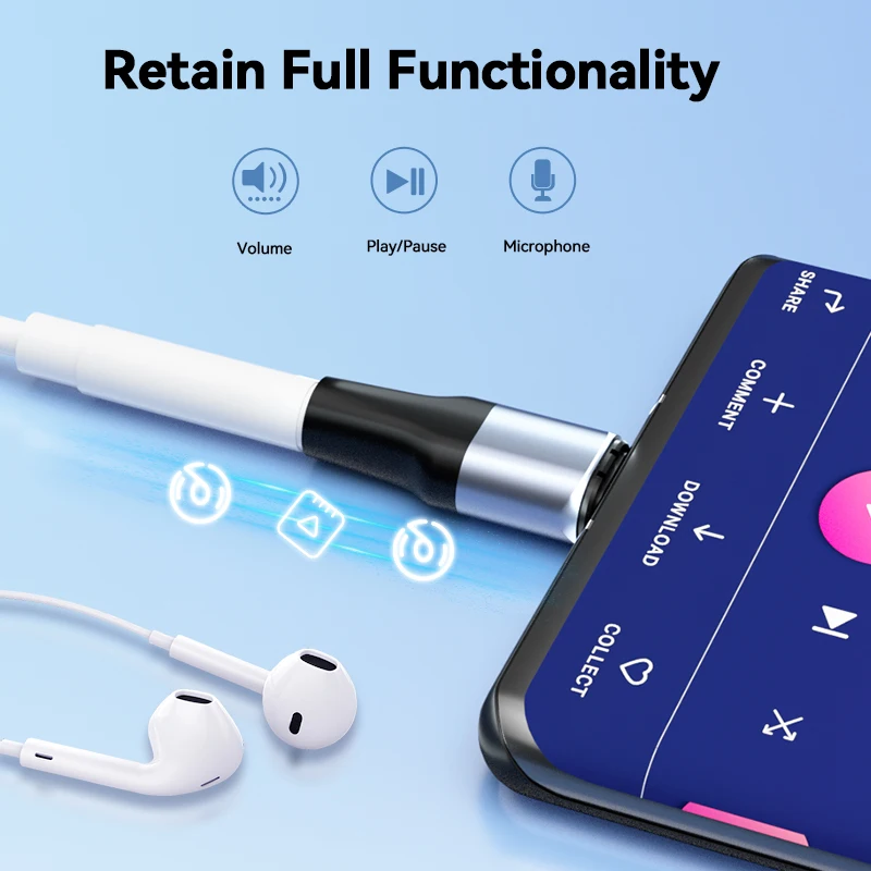 USB Type C to 3.5mm Jack Magnetic Adapter Audio HiFi 3.5mm Jack Aux Converter to Google Nexus 6 5 4XL, Samsung Galaxy S21 S20