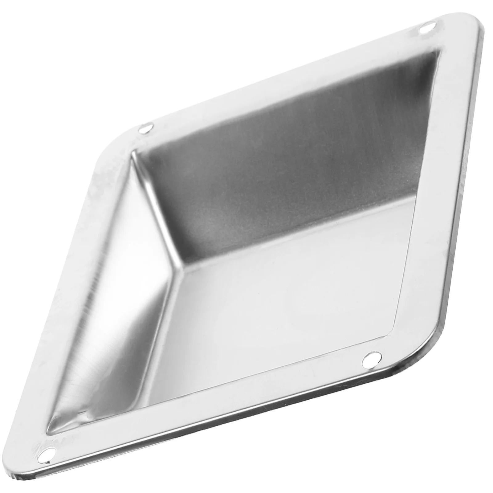 

Stainless Steel Square Ashtray Outdoor Cigarette Butt Container Trash Can Ash Holder for Patio Indoor Use Outdoor Ashtray