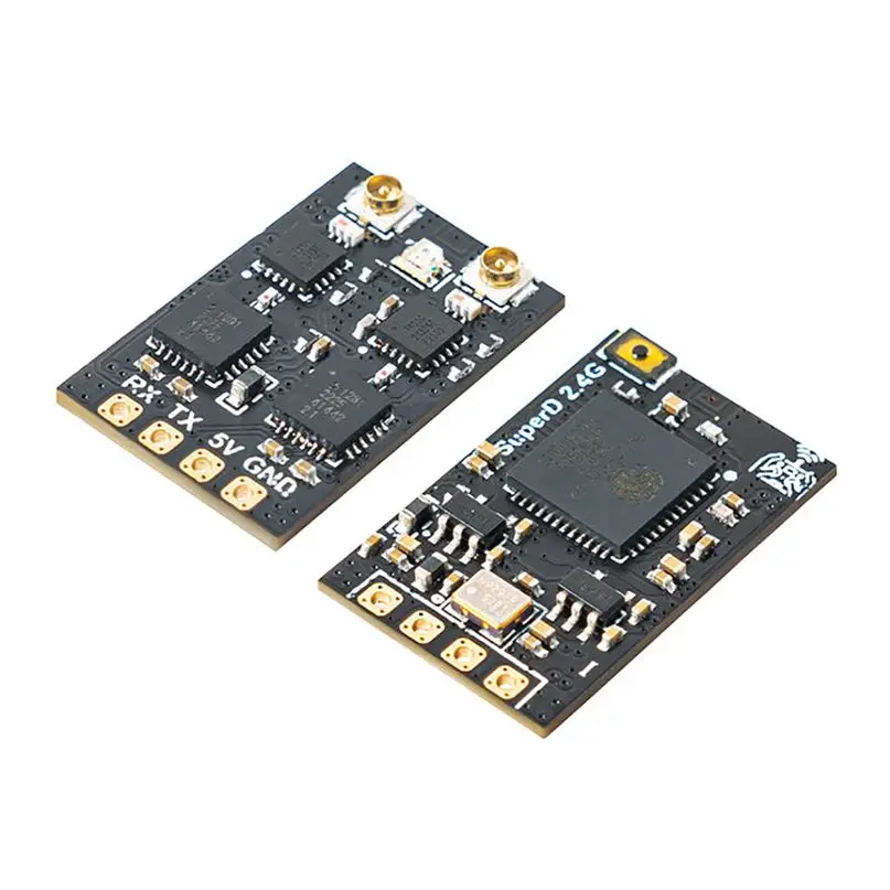 BETAFPV SuperD ELRS 915/868MHz 2.4G Diversity Receiver ExprssLRS RX 2T Antennas TCXO IN For Long Range / Freestyle FPV Drone