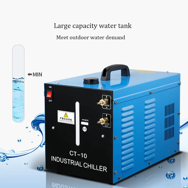 Portable Industrial Water Chiller 10L Lift Pump Cooler TIG MIG Plasma Welder Torch Equipment Cooling System