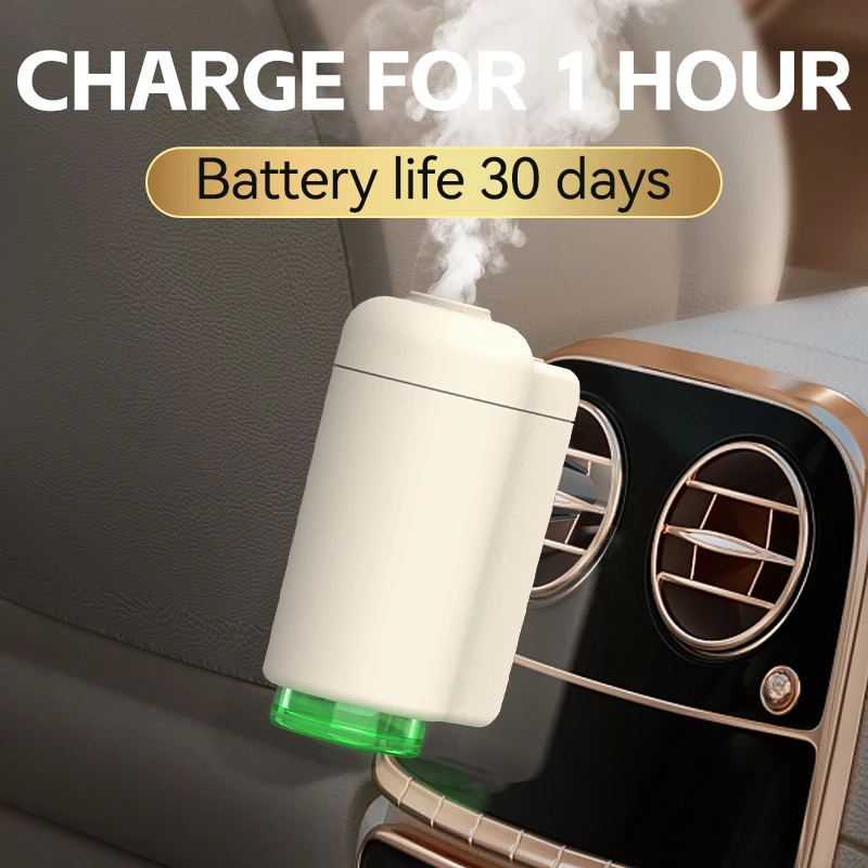 Car Smart Air Diffuser Aroma Car Air Vent Automatic Humidifier Mist Aromatherapy Car Air Freshener Perfume Fragrance for Men ﻿