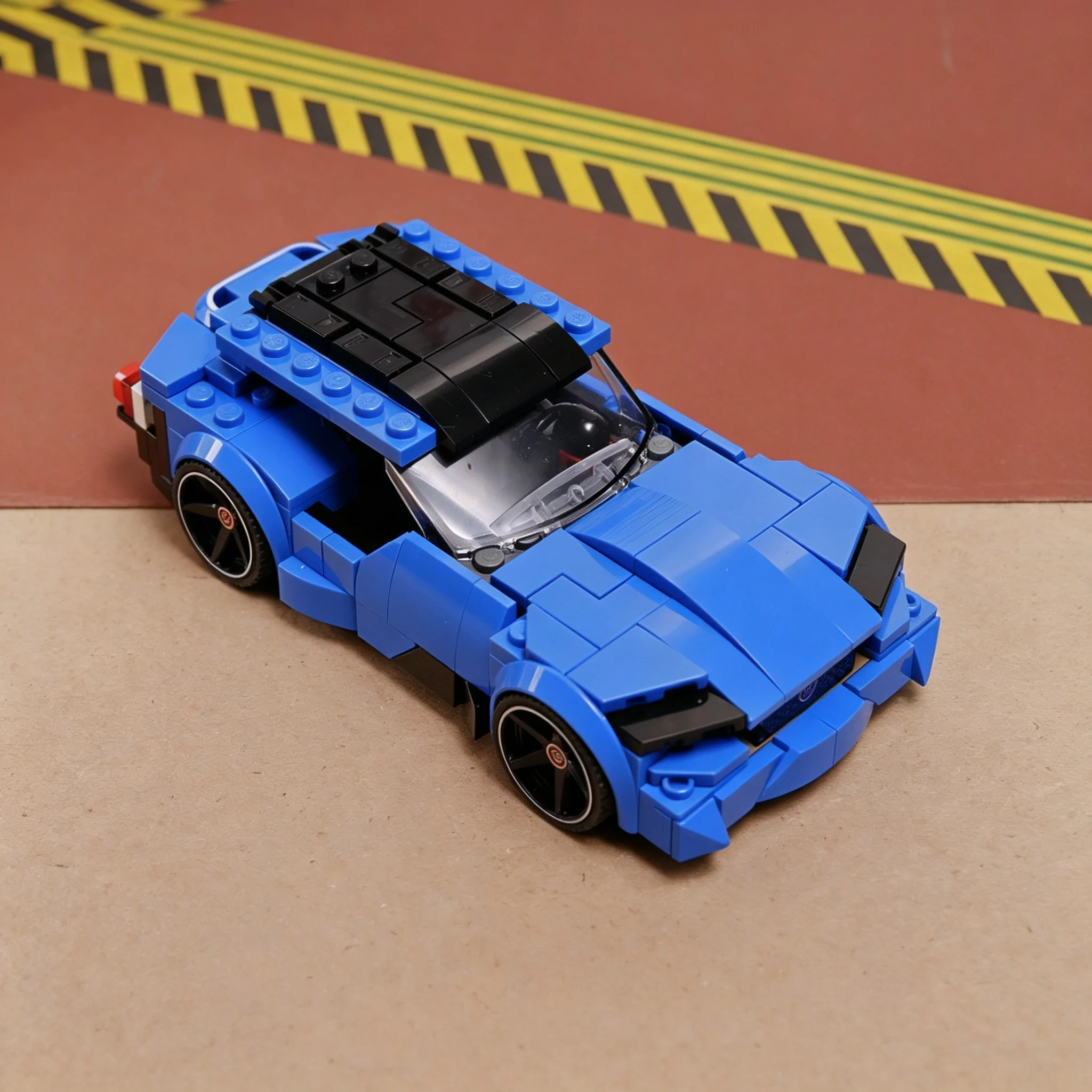 239pcs MOC Shooting Brake City Champions Model Building Blocks Architecture DIY Birthday Collection Craft Creative Display Idea
