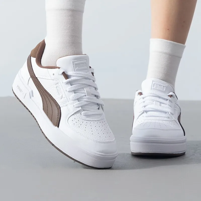 Puma Damesschoenen Nieuwe Sneakers Flats Schoenen Contrasterende Kleur Witte Schoenen Vrijetijdsschoenen