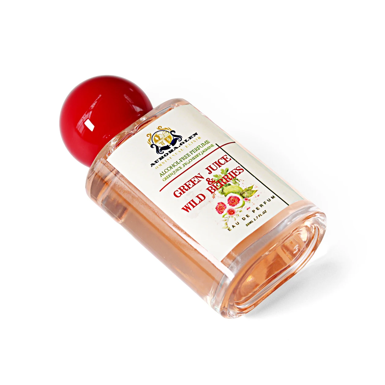 Luxuriöses Damenparfüm EDP, 50 ml, alkoholfrei, floraler, fruchtiger Moschus-Hautduft, langanhaltender veganer französischer Duft, Geschenk für Sie, Parfum