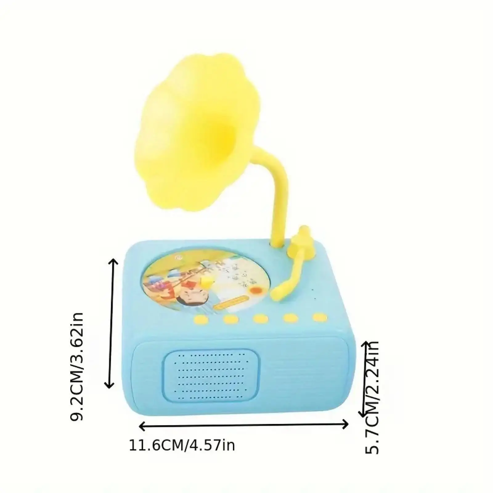 Kids Gramophone Educational Toy for 3-6 Years Old Boys Girls Holiday Gift