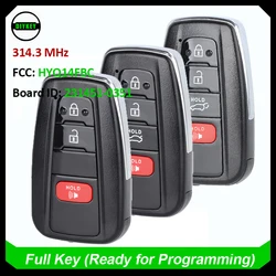 DIYKEY Board: 231451-0351 HYQ14FBC Smart Remote Key Fob 314.3MHz for Toyota Highlander 2020 2021 Prius 2016-2021 Camry 2018-2023