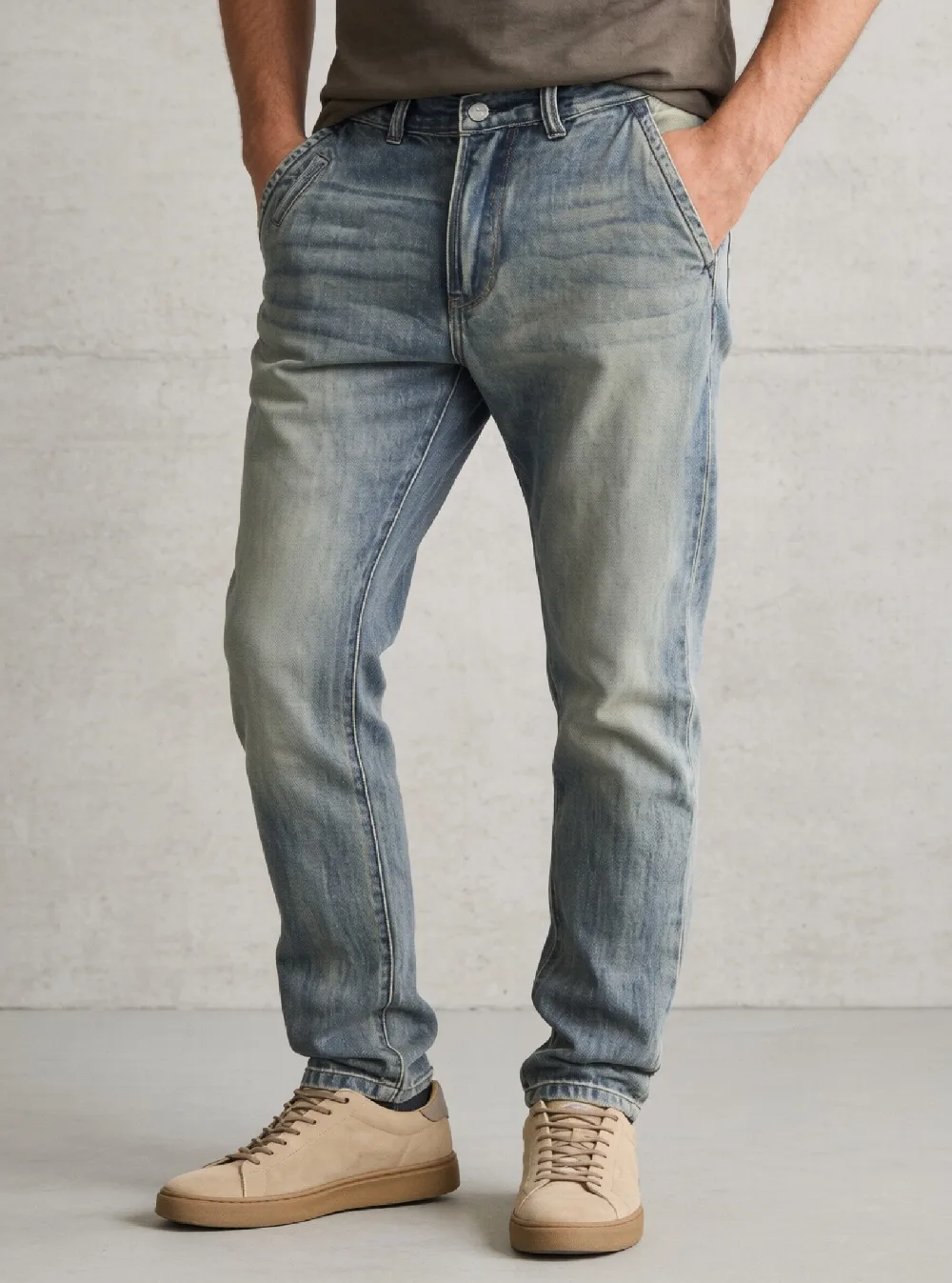 

Denim Casual Whitening Vintage Pencil Jeans Men's Straight Pants Trousers Men Pants Baggy Hosen Men Clothing Y2k
