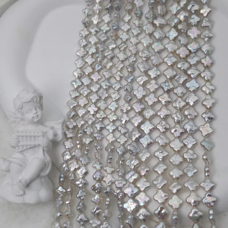6-8mm Natural Freshwater Pearl Baroque Beads for Jewelry Making DIY Accessories Women Necklace Bracelets Handicrafts Supplies