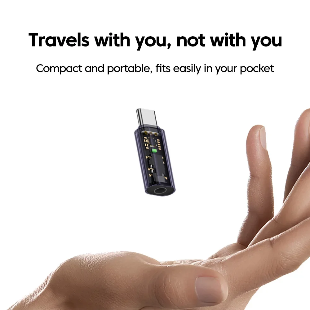 USB type C to 3.5mm jack Audio Adapter USB C 3.5mm Aux Adapter TypeC Earphone Converter For Iphone15 Samsung Xiaomi Huawei image 4