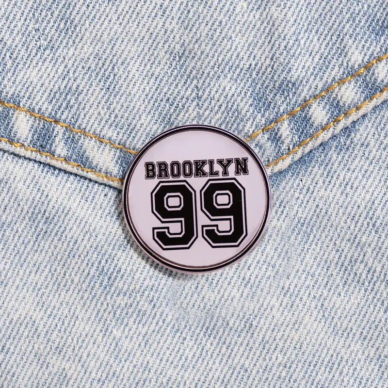 Brooklyn Nine-nine Television Show Pin 99 Design Badge view 5