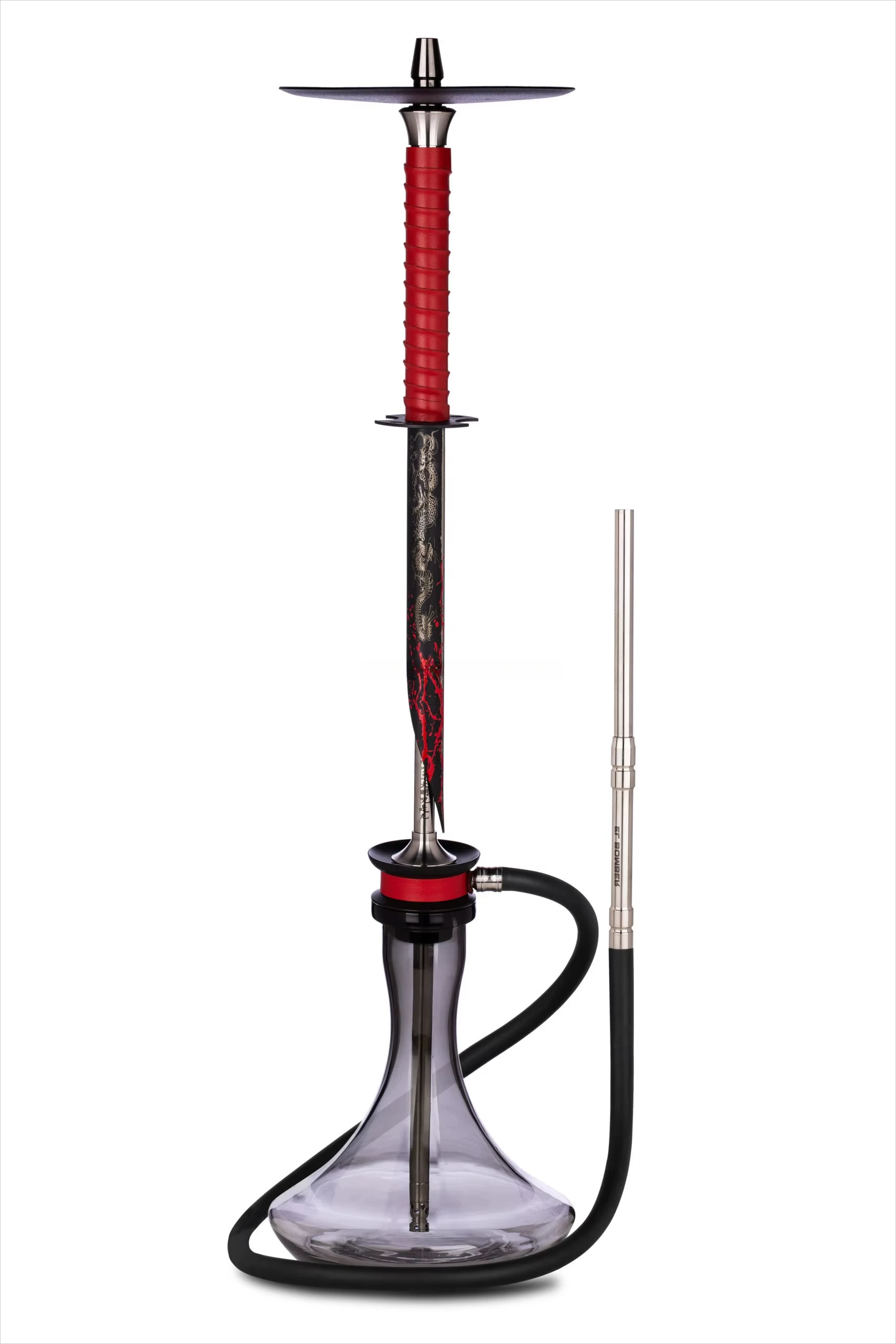 Peiqi الفاخرة كبيرة الحجم أحدث أنابيب الشيشة مصنع الجملة منفذها اليابانية سيف الساموراي الشيشة #4