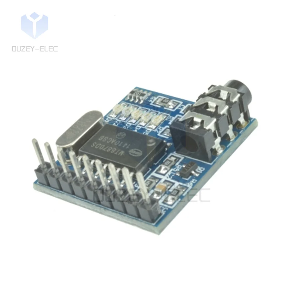 DC 5V MT8870 DTMF Audio Voice Decoder Telephone Phone Speech Decoding Voice Board Module LED Indicators With Pins