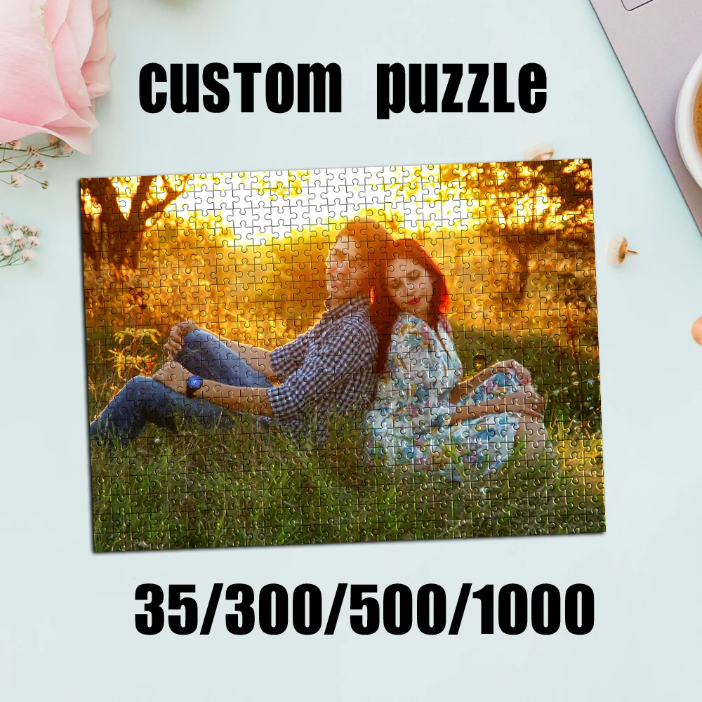 35/300/500/1000 Stück personalisiertes, individuelles Foto-Paar-Puzzle für Feiern und besondere Anlässe. Verwandeln Sie Ihre Fotos in ein einzigartiges Erlebnis.