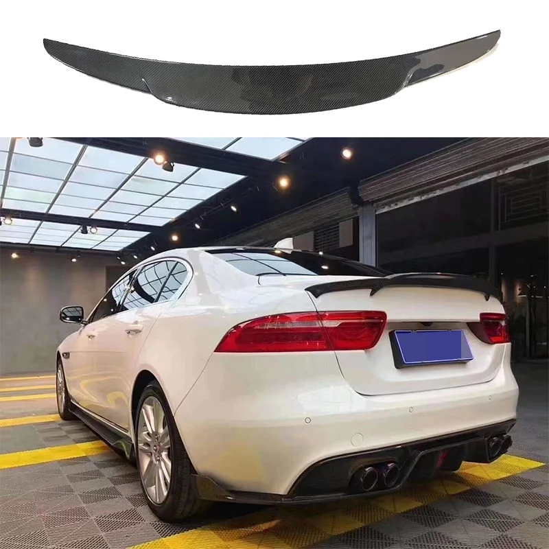 For 2018 2019 2020 2021 2022 2023 Jaguar XEL Gloss Black Highquality Rear Spoiler Trunk Lid GT Aspec Styl