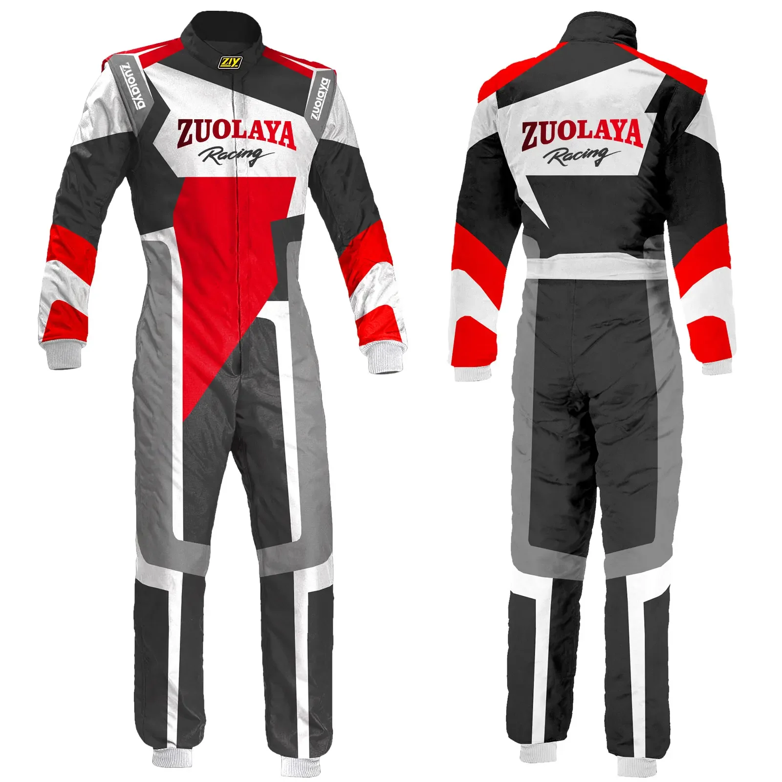 Go Kart Race Nylon / Cotton Suits  Auto One Piece Overall F1 Fireproof Racing Suit Wear