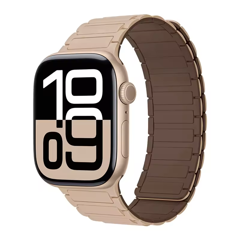 Magnetic Silicone Band for Apple Watch Ultra 3 2 49mm 46mm 42mm 45mm 44mm 40 41mm Strap IWatch Series 11 10 9 8 7 6 SE Bracelet - Image 26