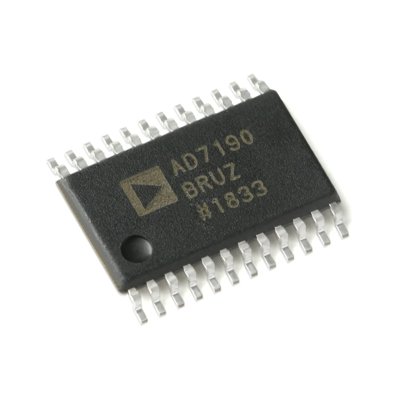 New original  AD7190BRUZ-REEL TSSOP-24 24-bit sigma-delta analog-to-digital converter (ADC)