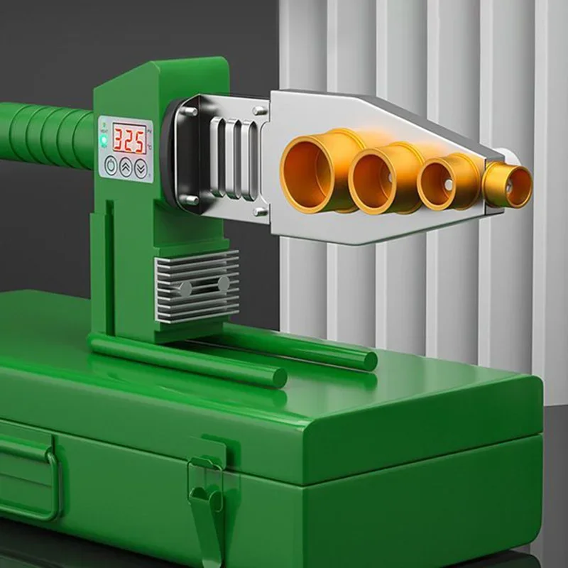 Plastic Welding Machine PPR Water Pipe Heat Fusion Machine Digital Display Welders Set Mini Portable Welding Tools Household