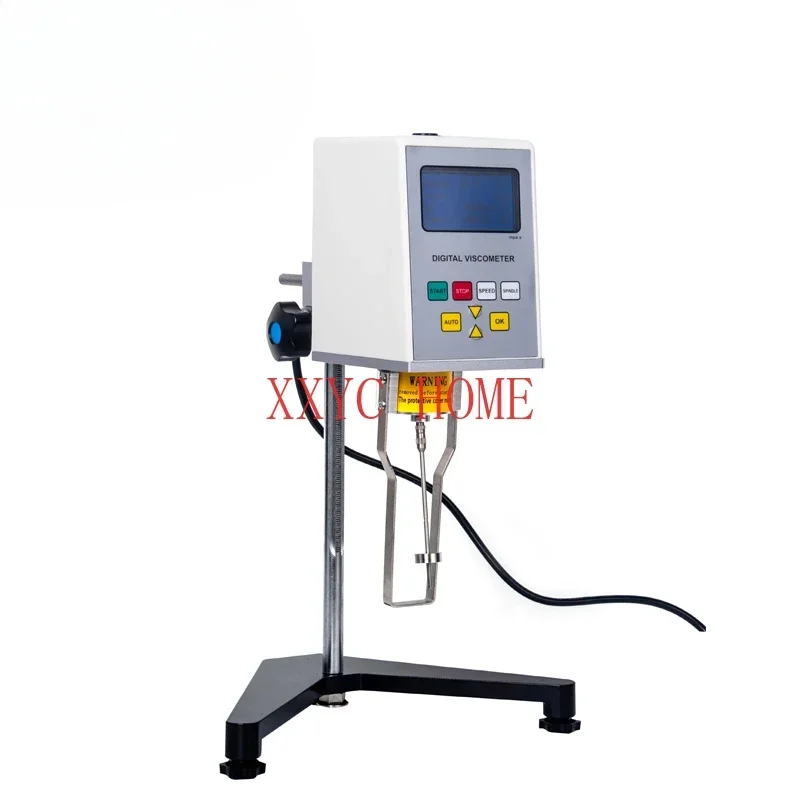 With No.1/2/3/4/5/6/7 Spindles RVDV High Accuracy Viscosity Tester Meter Fluidimeter 13,000,000 Cps Rotational Rotary Viscometer