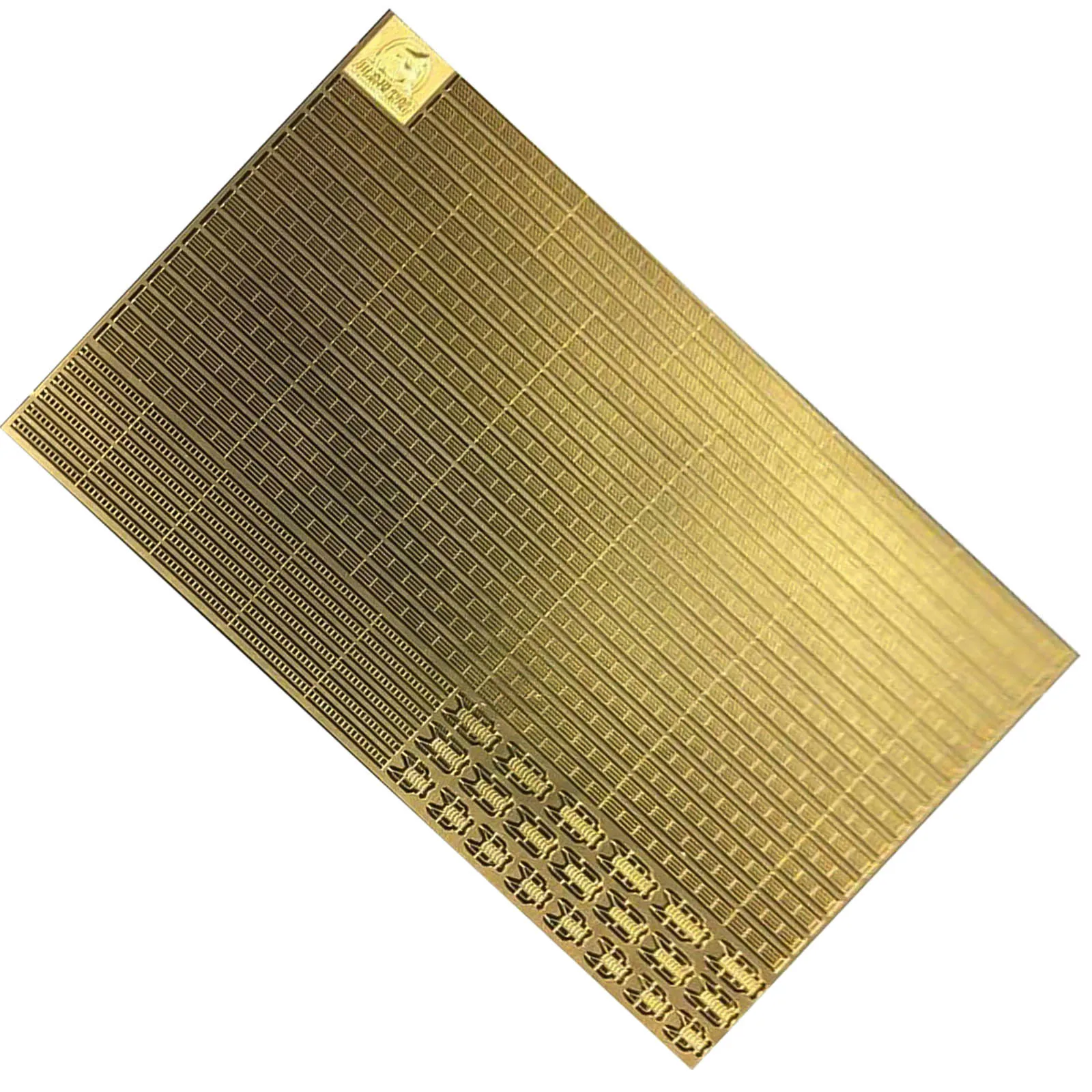 النحاس نموذج درابزين سلم درابزين أجزاء معدنية محفورة ل 1/700 مقياس نموذج باخرة ل CYPE005 صورة محفورة PE بناء هواية DIY بها بنفسك