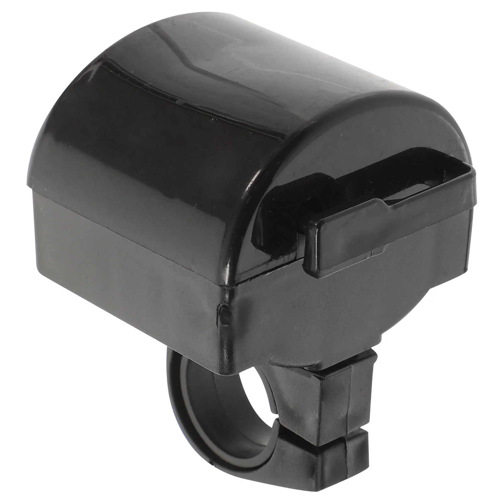 

Bike Horn Waterproof Electric Intelligent Black ABS Plastic Shell Easy Install for Safe Riding Mountain Road Bike Accessories