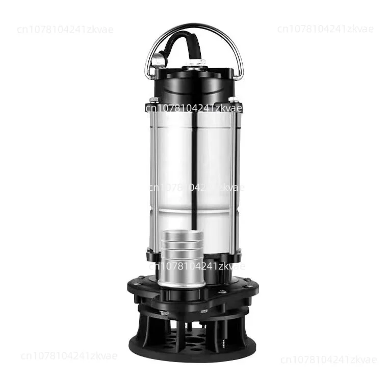 FL-99 Large Flow Stainless Steel Submersible Sewage Pump 16m Head 220v 1800w 2 Inches 1 Inch