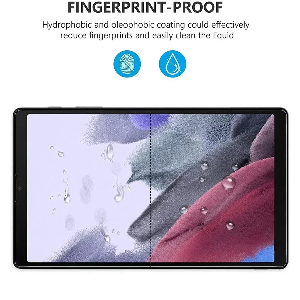 삼성 갤럭시 탭 A7 라이트 8.7 2021 SM-T220 SM-T225 T220 T225 풀 커버리지 스크린 보호대 필름 강화 유리, 3 팩
