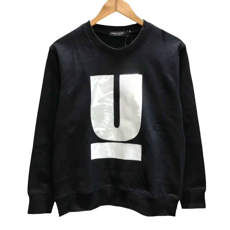 EW Luxury Undercover Classic Graphic Printed Pullover Men's and Women's Crew Neck Cotton Fleece Long Sleeve Casual Sports Top