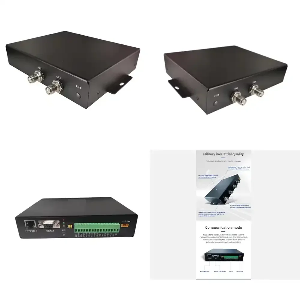 

China supplies widely used fixed RFID tag readers and dual-channel readers.