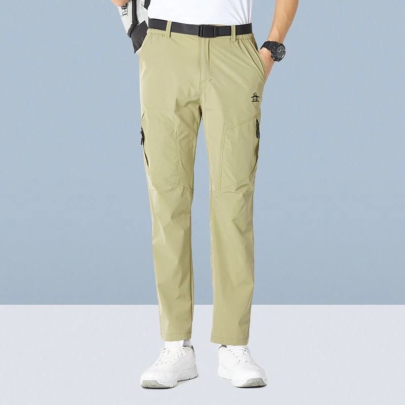 

Men's Golf Trousers Summer Sports Golf wear Ultra Thin waterproof Quick Dry High Elastic Loose Work Pants Men Suit Pants 골프웨어