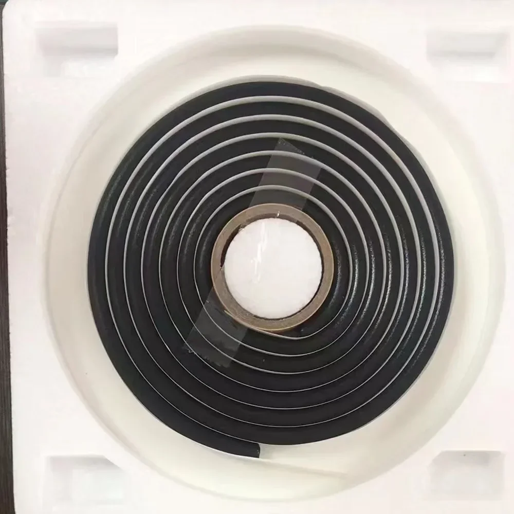 

Haina Headlight Sealant Seal Snake Gum Headlamp Black Butyl Rubber Glue Taillight Retrofit Reseal Hid Strip Tape Car Door Seal
