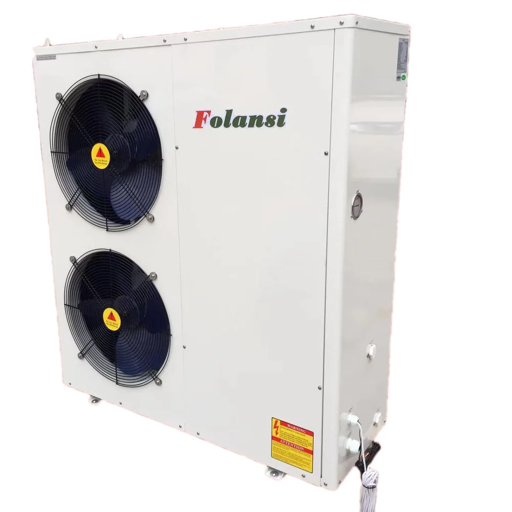 16kw 80 degree high temperature air source heat pump High temperature air to  water heat pump    Air cooled water chiller