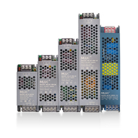 MJJC Lighting Transformers AC 220v to 24v 12v DC 60W 100W 200W 300W 400W Power Supply Unit 12 24 Volt Driver for Led Strip Light