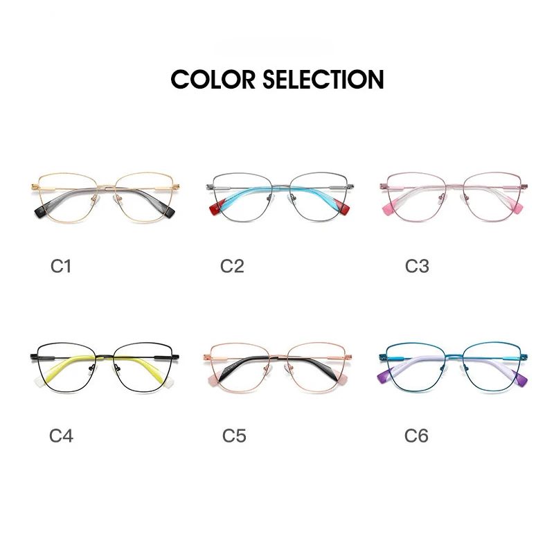 New Myopia Prescription Glasses Hyperopia Reading Glasses Women Anti Blue Light Computer Glasses Optical Eyeglasses Frame #3032