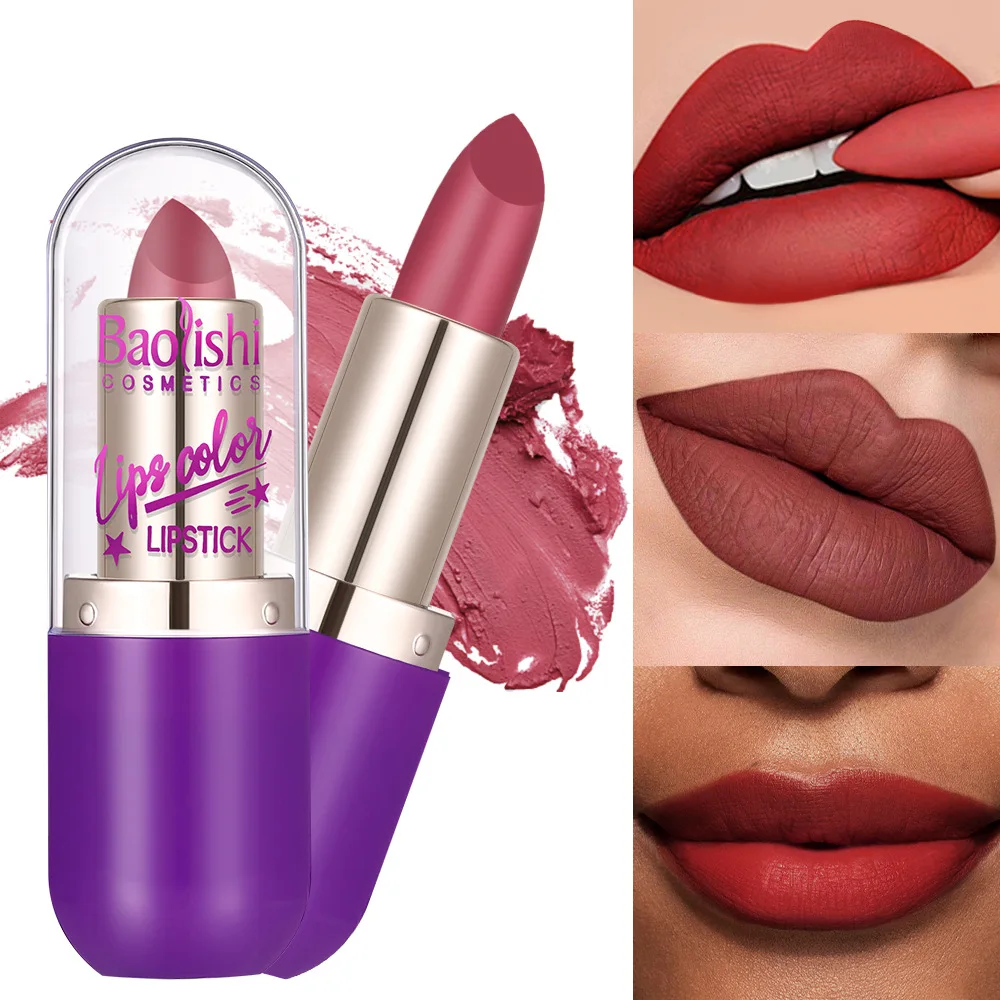 Matte Liquid Lipstick Transfer Proof Long Lasting Waterproof Velvet Lip Cream Non Drying Highly Pigmented