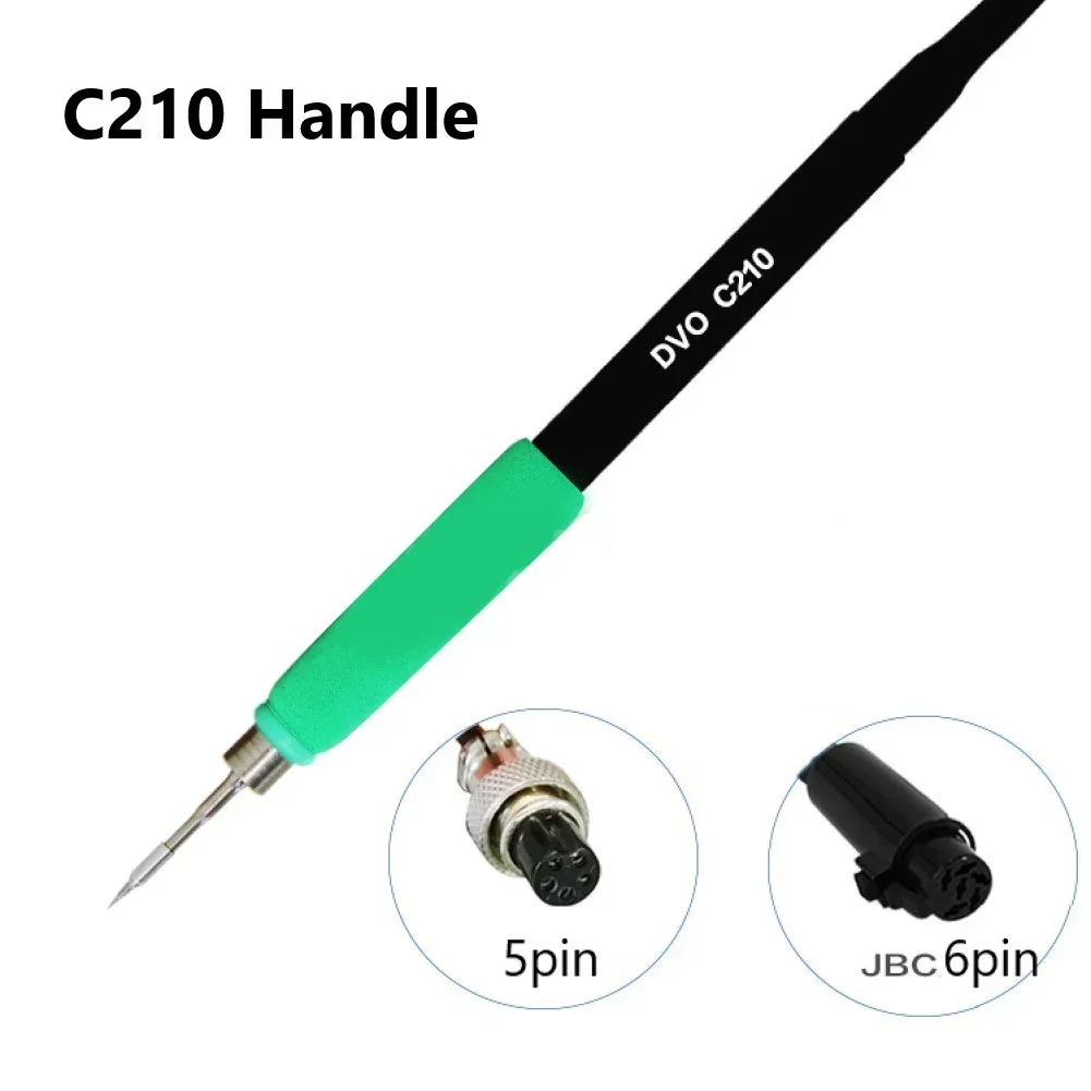 1pc Soldering Station Handle T210/T115/T245/T12 Compatible Original C210 C245 C115 Soldering Tip Welding Tools Replace