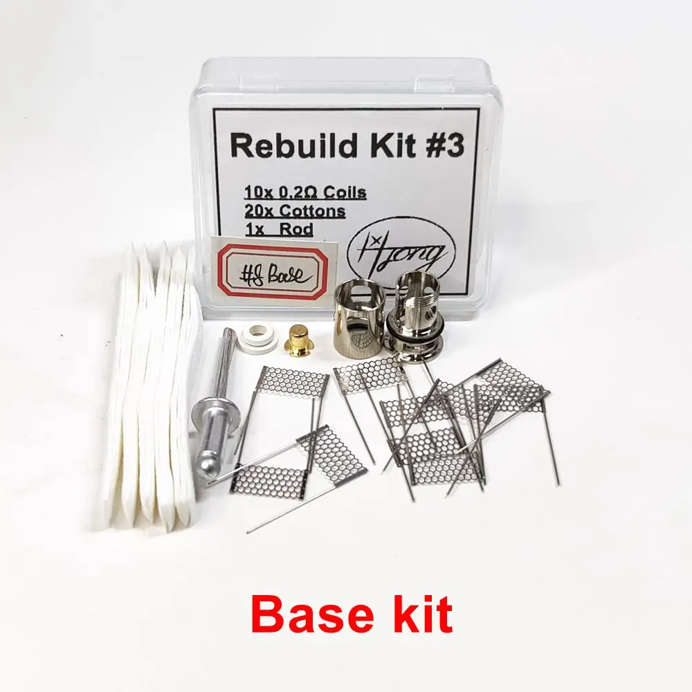 Hong Rebuild Kit For PNP Rebuild Kit VM1 VM4 VM5 VM6 Drag X S Argus Pro VINCI 2 Rebuildable Mesh Kit Cotton DIY Tools