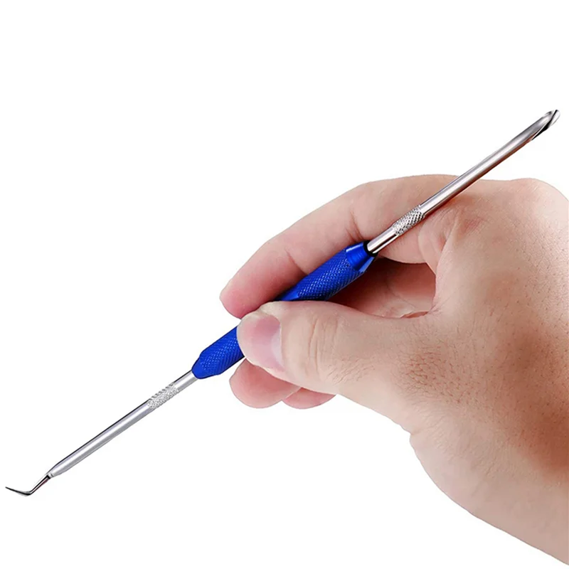 

ABZY-Double Pointed Scriber, 6 Pcs Metal Scribe Tool Hook And 45 Degree 90 Degree Tip Marking Tool For Machinists,Technicians
