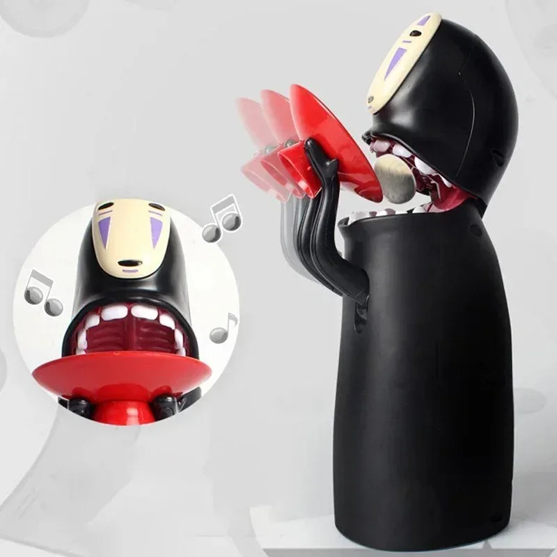 Mealheiro automático spirited away sem rosto come moedas original_voghion.com