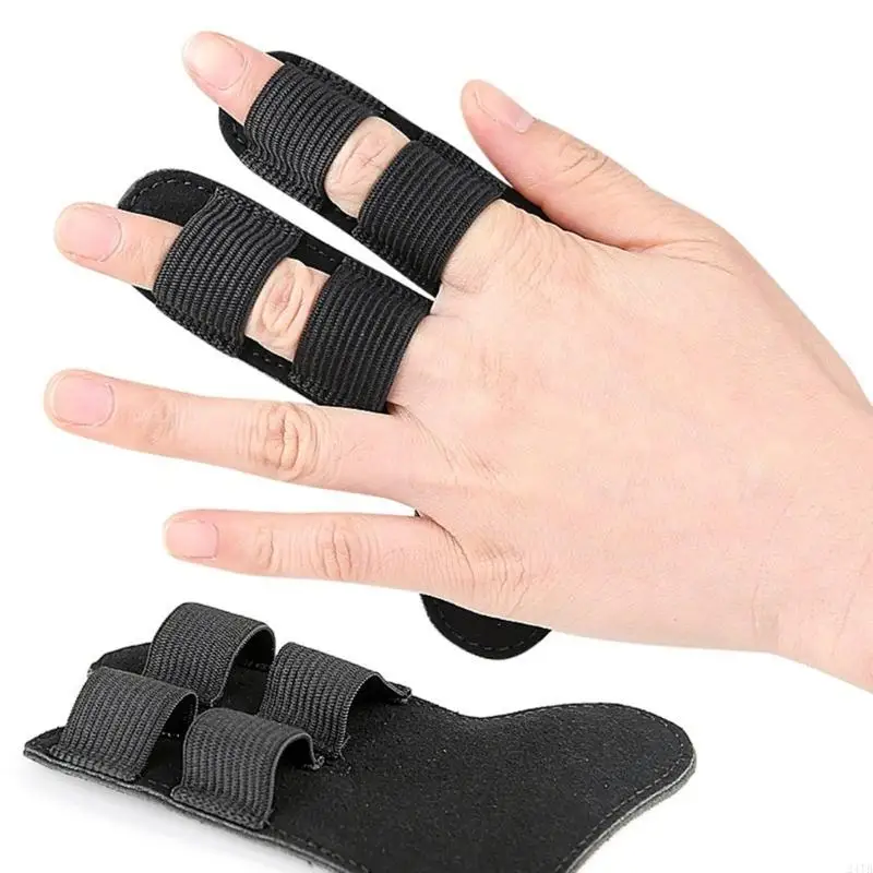 Baseball Training Finger Sleeves Breathable PU Leather Baseball Batting Protective Guard Sports Protective Gear 