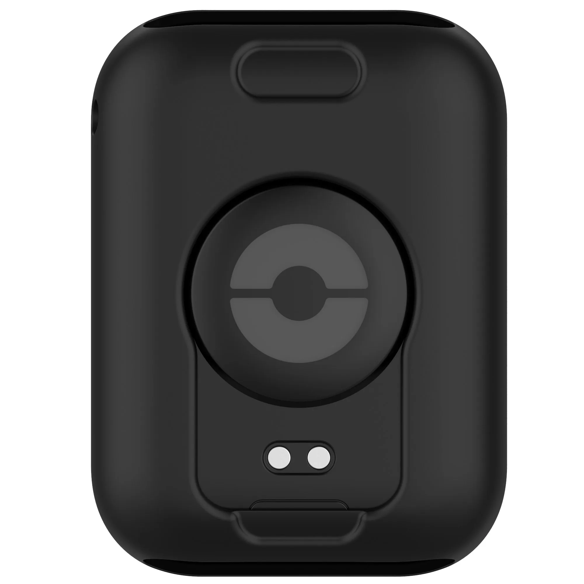 لساعة Xiaomi Smart Band 8 Pro، حزام سيليكون مضاد للخدش مع حافظة - أسود #4