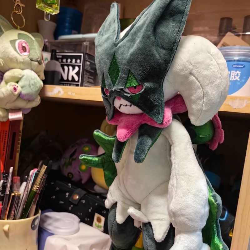 

Pokemon 80cm Crystal Velvet Version Meowscarada Plush Doll Throw Pillow Room Decoration Anime Peripheral Birthday Xmas Gifts